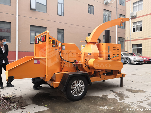 树枝粉碎机可有效减少木材资源