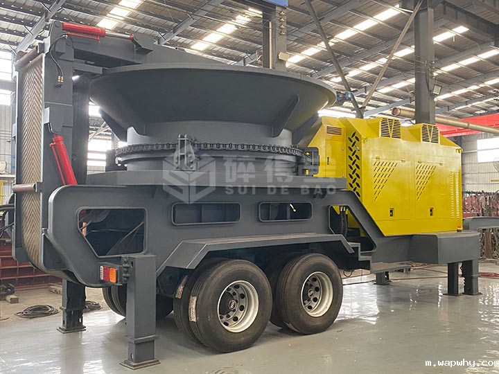  移动式圆盘破碎机